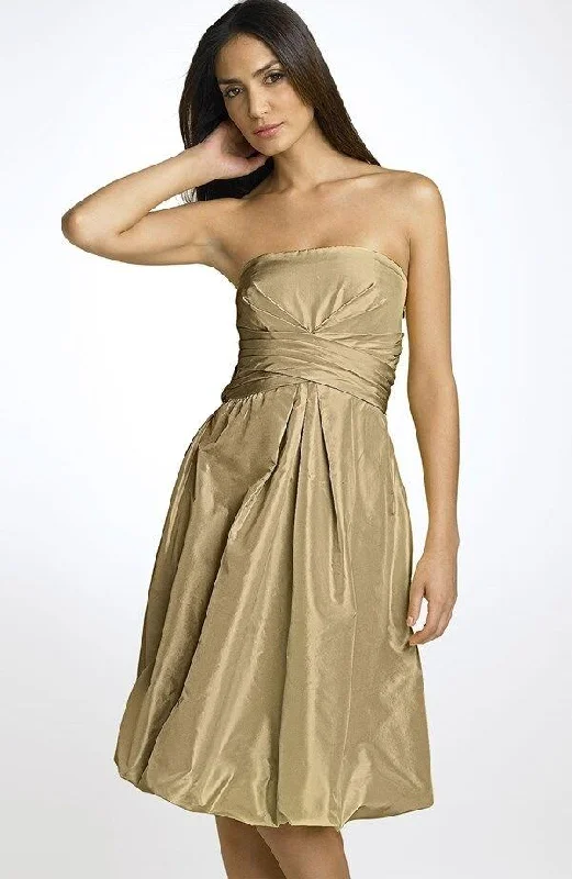 Women's Formal Apparel Limited Styles Donna Ricco - Strapless Satin Bubble Hem Dress 8534879MSC