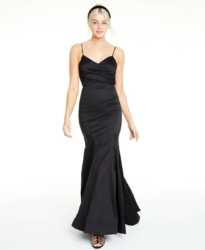 Casual Garments For Women Final Clearance 9 - b darlin black bow back trumpet gown