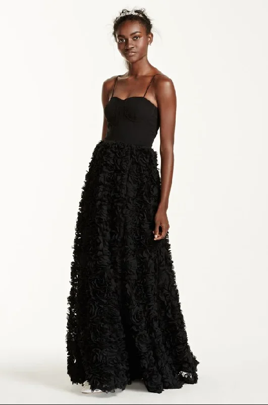 Women's Seasonal Garments Weekend Special 4 - aidan mattox black corset gown