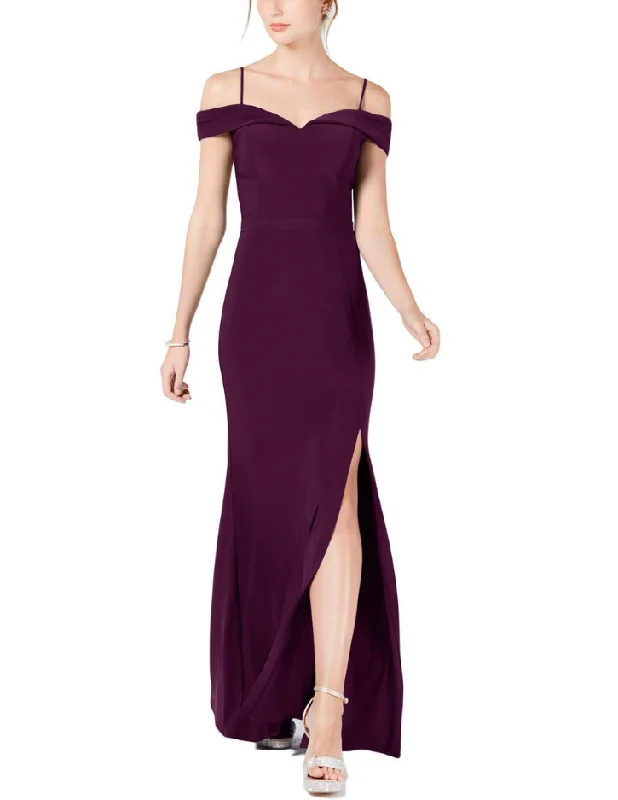 Elegant Clothing For Women Hot Trends 3 - morgan & co. purple cold shoulder gown