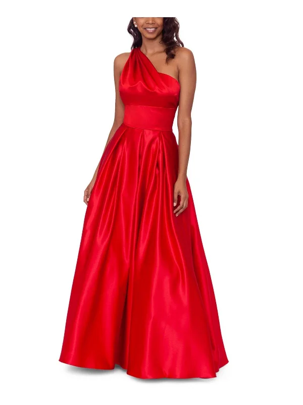 Charming Women's Outfit For Special Occasions Urban Sophistication 5- blondie nites red one shoulder ball gown