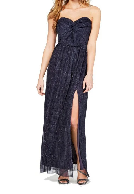 Vintage-Inspired Garments Now On Sale For Chic Urban Styles 1 - bcx navy glitter twist gown