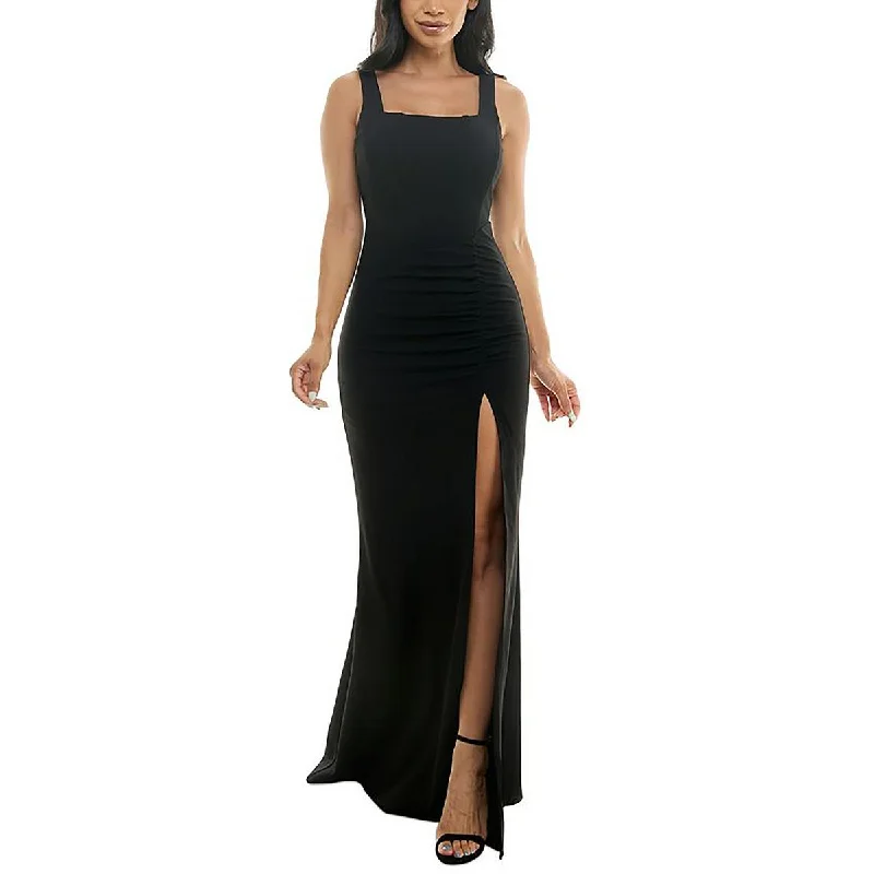 Women's Activewear Outfit Fashion Sale Emerald Sundae Womens Slit Sleeveless Sheath Dress