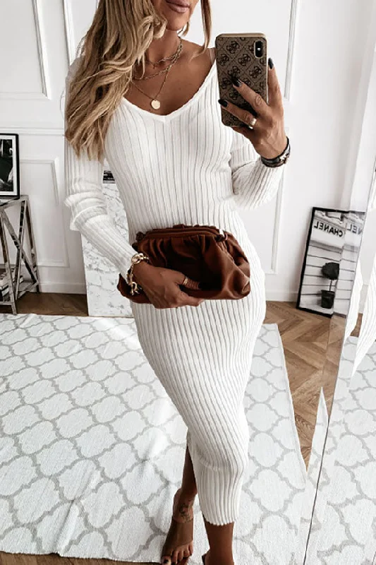 Women's Clothing And Garments Sets Shop Sale Items A New Day Ribbed Knit Midi Dress