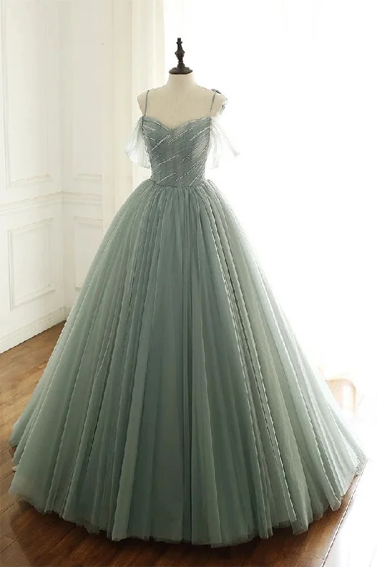 Women's Versatile Apparel Evening Elegance Romantic Olivia Tulle Long Ball Gown