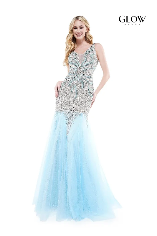 Women's Night-Out Clothes Stylish Women's Apparel Colors G697 Colors Long Sleeveless Mermaid Prom Gown