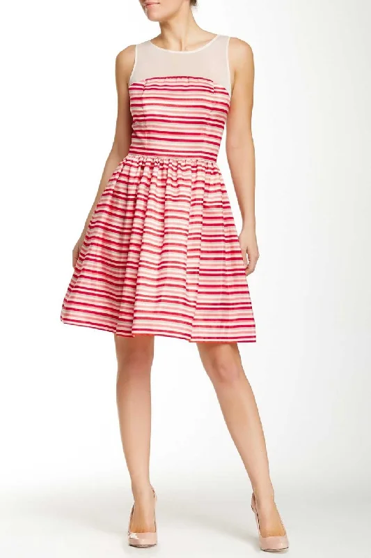 Sustainable Women's Clothes Exclusive Discount Taylor - Sleeveless Stripe Print Dress 5450MSC