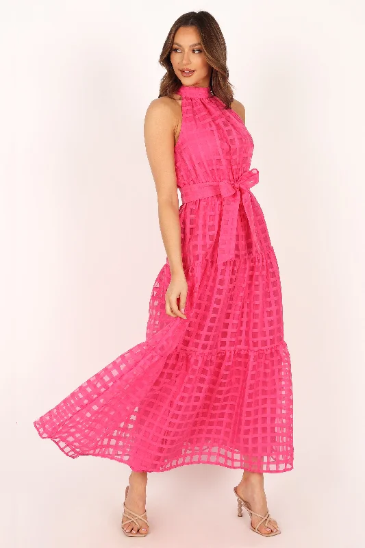 Women's Party Outfit Weekend Special Calea Maxi Dress - Pink