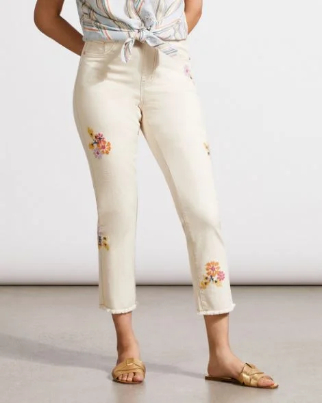 Women's Plus-Size Outfit Spring Fling Sale The Audrey Embroidered Jeans | Tribal