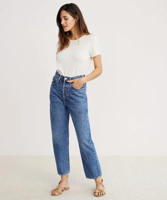 Women's Evening Apparel Season Sale 90's Crop Jean