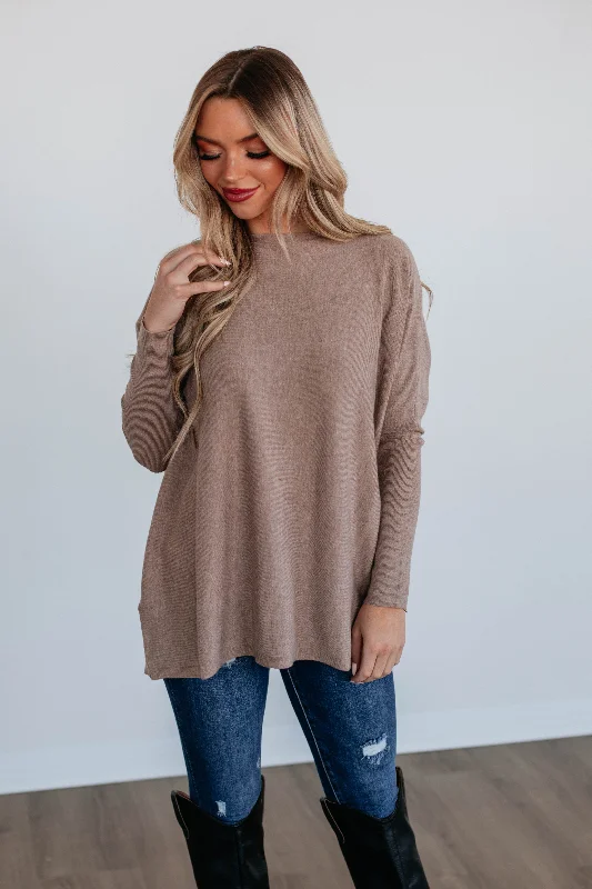 Affordable Trendy Clothes For Women Limited Styles Edella Sweater - Latte