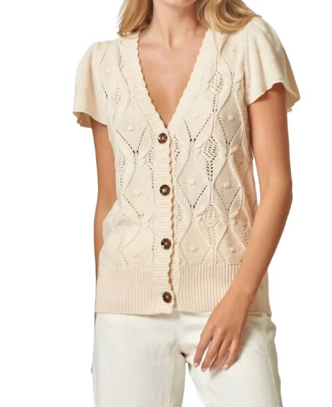 Timeless Women's Apparel Cool Prices Dreams Are Complete Cardigan In Natural