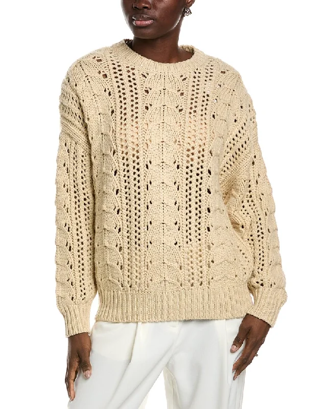 Women's Seasonal Apparel Redefining Women's Fashion Brunello Cucinelli Cashmere & Silk-Blend Sweater