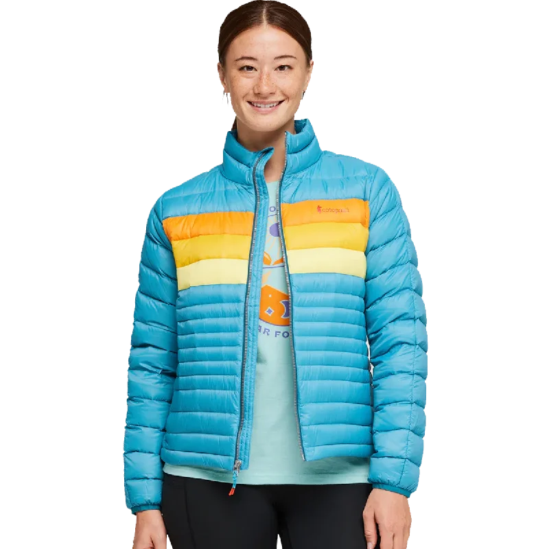 Modern Women's Attire Vibrant Femme Fashion Women's Fuego Down Jacket