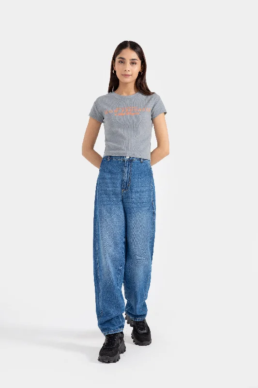 Modern Women's Outfit Save On Inspired Styles Balloon Fit Jeans