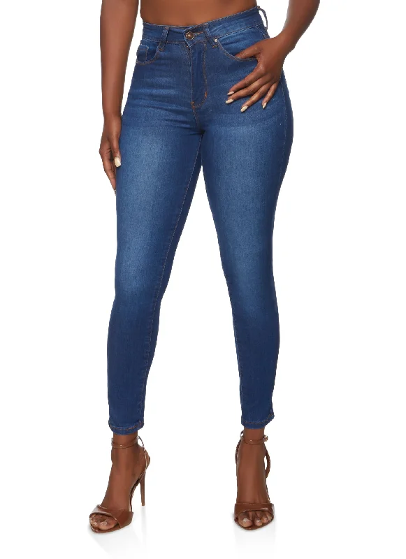 Women's Casual Apparel Stylish Savings WAX Basic Skinny Jeans