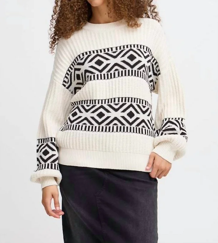 Affordable Women's Outfit Bold Fashion Ihbarisa Sweater In Birch